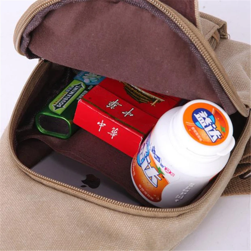 Aelicy мужские спортивные для улицы суконные сумочки Холст Груди Пакет простой