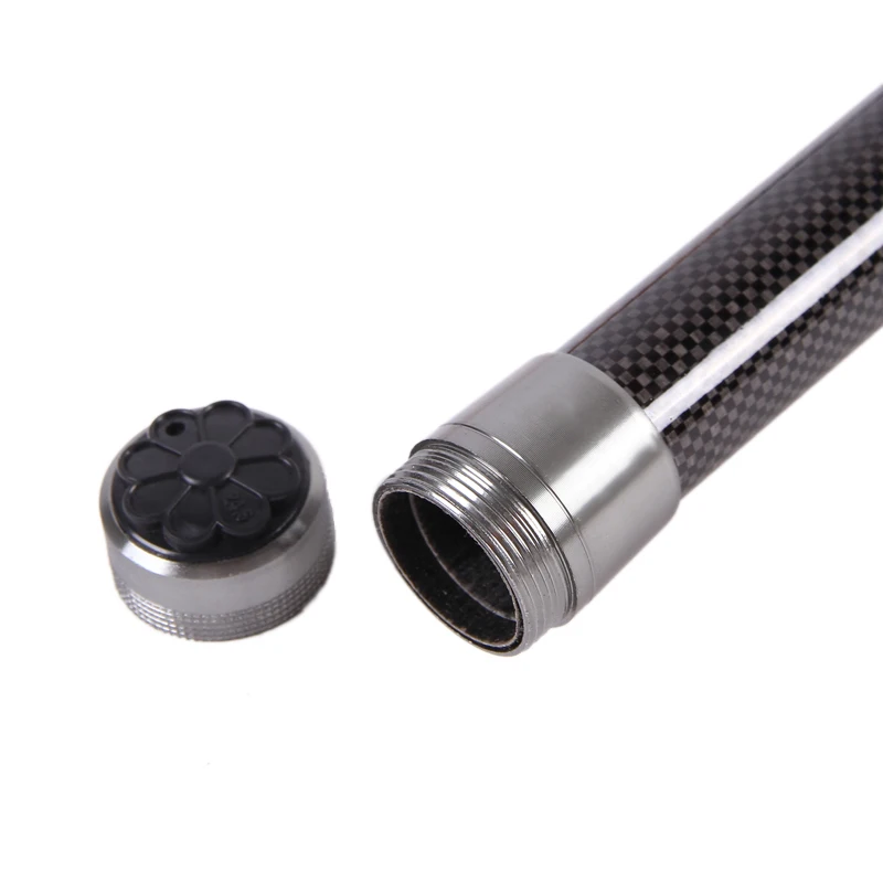 Шеран 99% Углеродного Волокна Супер Жесткий Черный Телескопическая Удочка