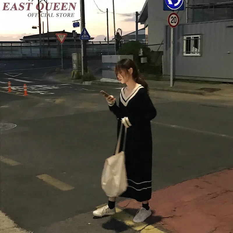 

Sweater dress female winter warm knitted jumper dresses ladies autumns fashion christmas long woman winter dress 2018 KK1936