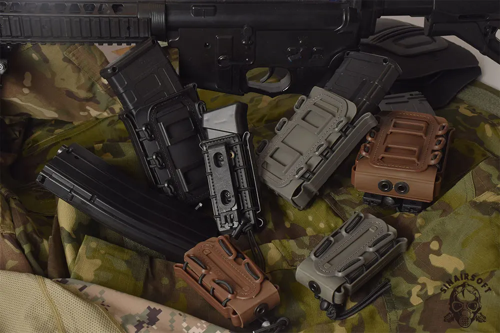 SINAIRSOFT 7,62 мм Molle военный тактический подсумок для журналов, Модульная винтовка, быстрый подсумок, крепление на ремень для страйкбола SA0126