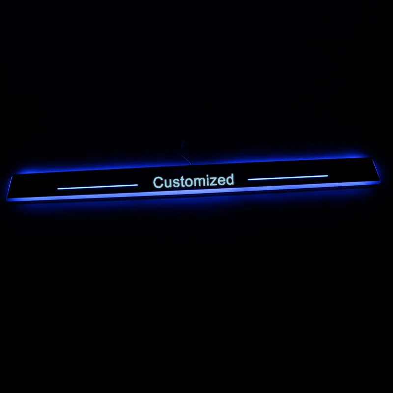 SNCN Trim Pedal LED Car Light Door Sill Scuff Plate Pathway Dynamic Streamer Welcome Lamp for Honda Accord | Автомобили и