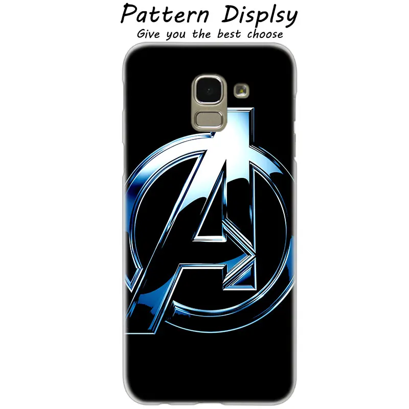 010 MLLSE Marvel Superheroes The Avengers Case Cover for Samsung Galaxy J2 J4 CORE J3 J5 J7 EU J8 J6 J4 Plus J7 Prime - Цвет: 010
