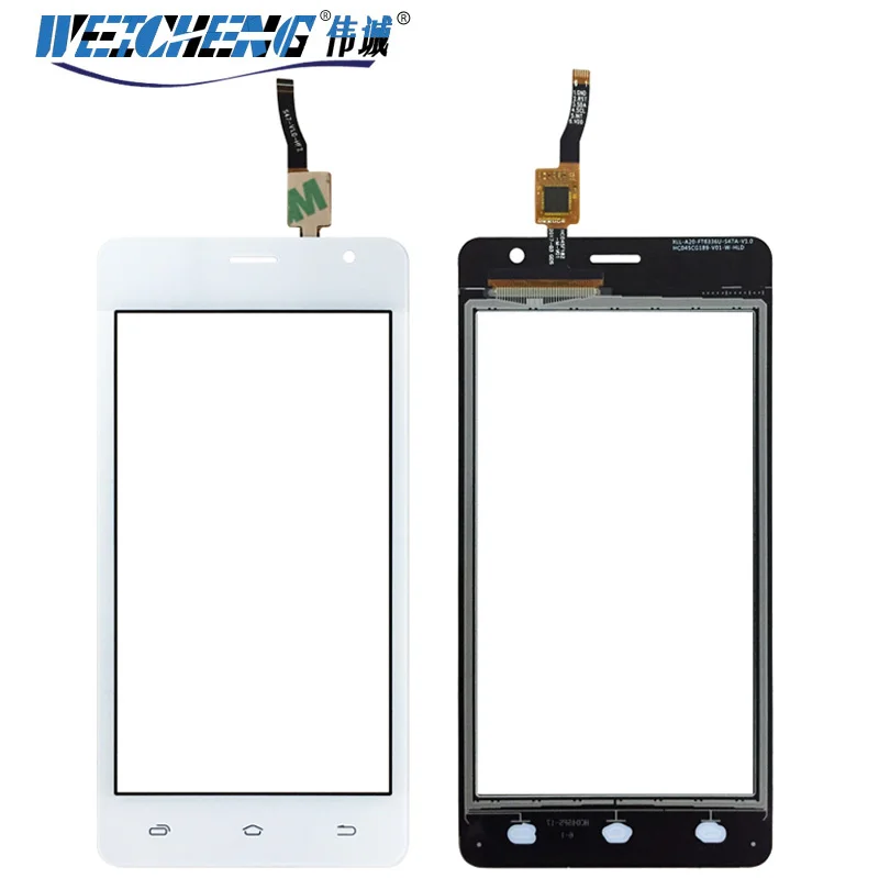WEICHENG For NOMI i4510 Touch Screen Digitizer Sensor Front Glass Panel for screen phone +free tools | Мобильные телефоны и