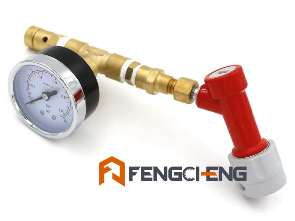 Штифтовый замок регулируемый клапан давления с манометром 0 15 psi оборудование