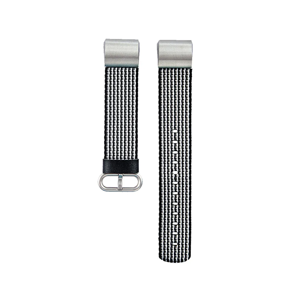 Браслет ремешок для fitbit нейлоновый Плетеный ремешок на запястье Королевский тканый браслет ремешок для Fitbit Charge 2 оптовый поставщик