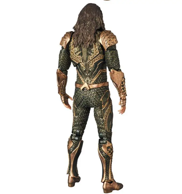 Железная Статуэтка из ПВХ Лиги Справедливости DC Mafex 061 Aquaman коллекционные суставы