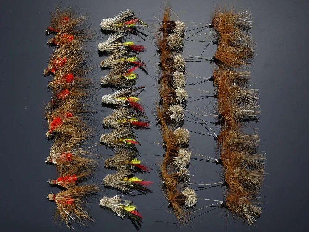 40 шт. сухая муха приманки на форель для ловли нахлыстом|lure tackle|lure dresseslure spinner |