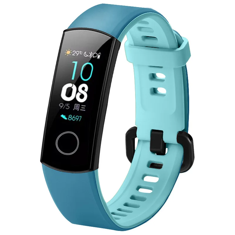 Фитнес-браслет Honor Band 5, смарт-браслет Amoled, сенсорный экран, фитнес-трекер, для плавания, для обнаружения положения, пульса, сна, оснастки