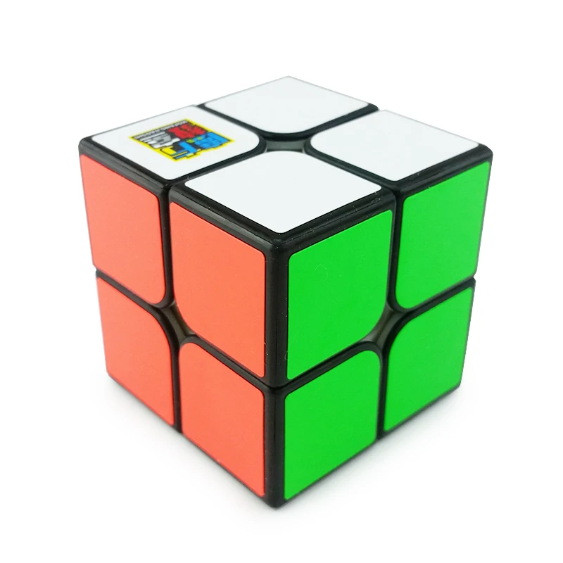 2 шт. Черный Гладкий Профессиональный скоростной стикер волшебный куб основа