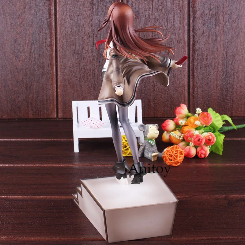 Steins Gate Makise Kurisu лабораторный член 004 1/8 масштаб окрашенная фигурка Коллекционная модель игрушки