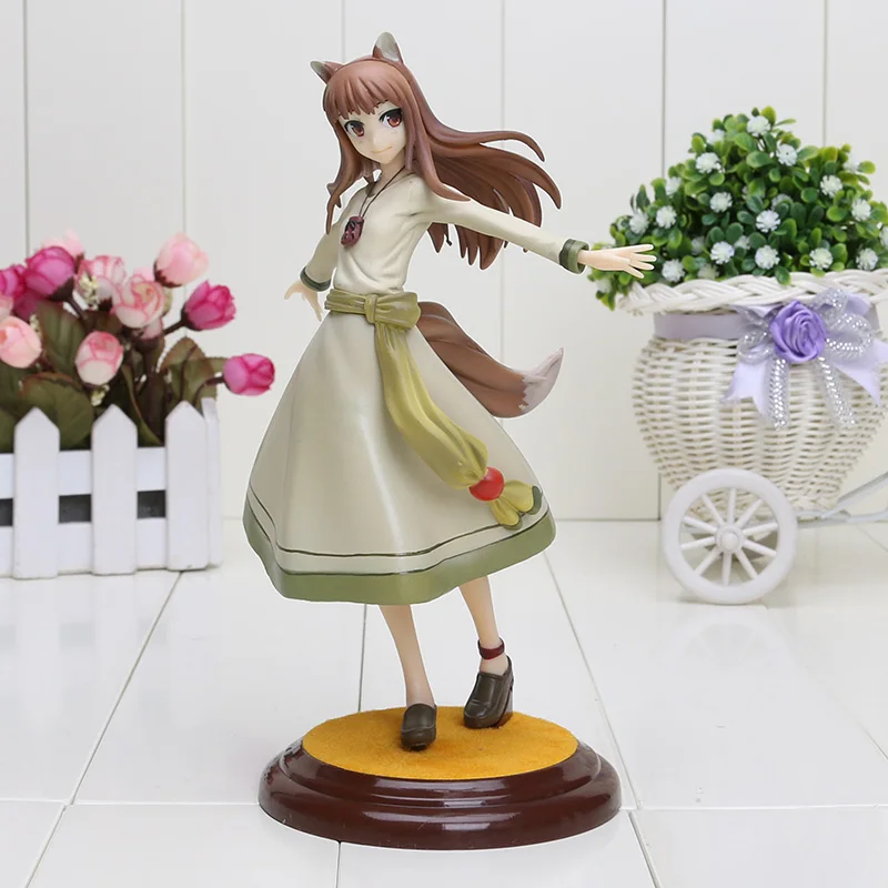 Фигурки героев из ПВХ 20 см Kotobukiya Спайс и волк Холо обновление масштаб 1/8 | Игрушки