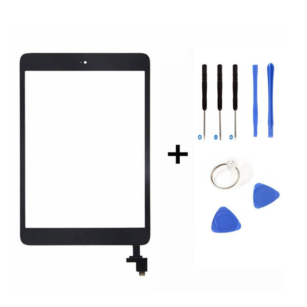 

Sinbeda Touch Screen For iPad Mini 1 A1455 A1454 A1432 Sensor Digitizer Glass + IC and Button For iPad Mini 2 A1489 A1490 A1491