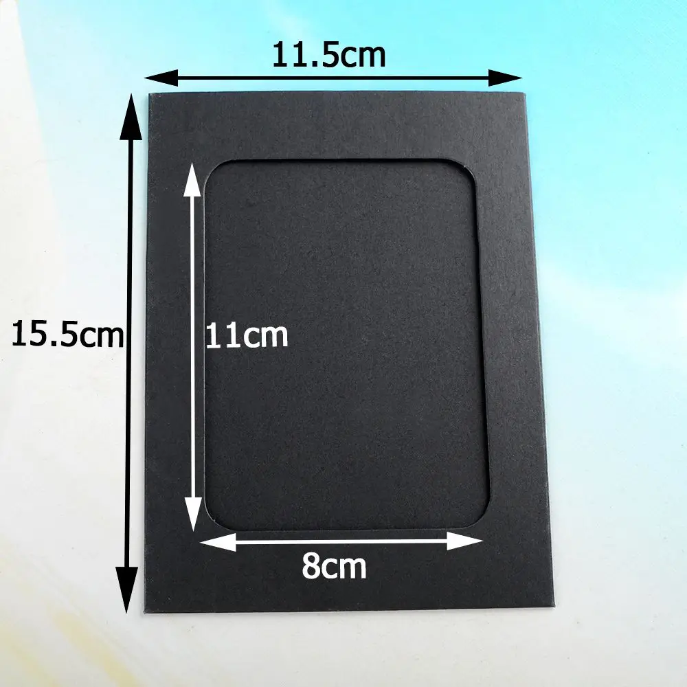 

10 Set DIY Wall Picture Paper Photo Hanging 6" Frame Album Rope Clip Decoration