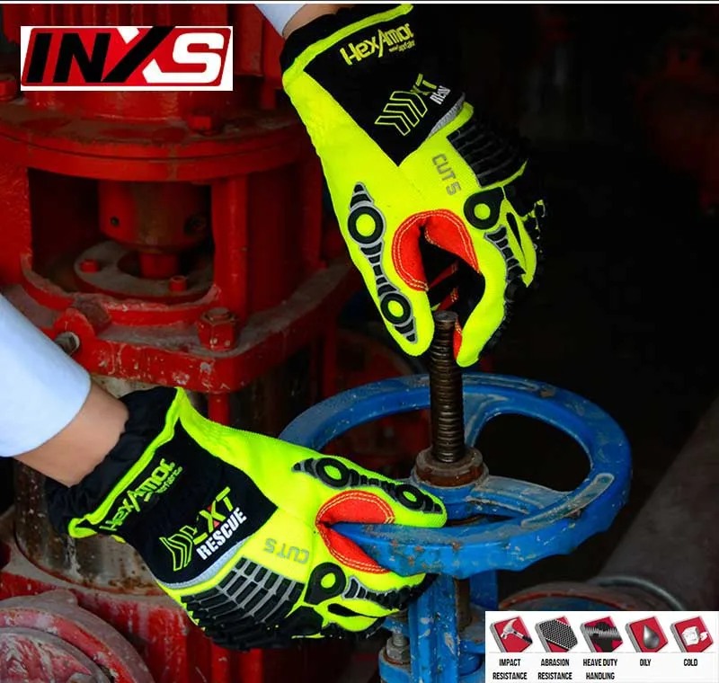 SAFETY INXS 4013 профессиональные антивибрационные перчатки высококачественные