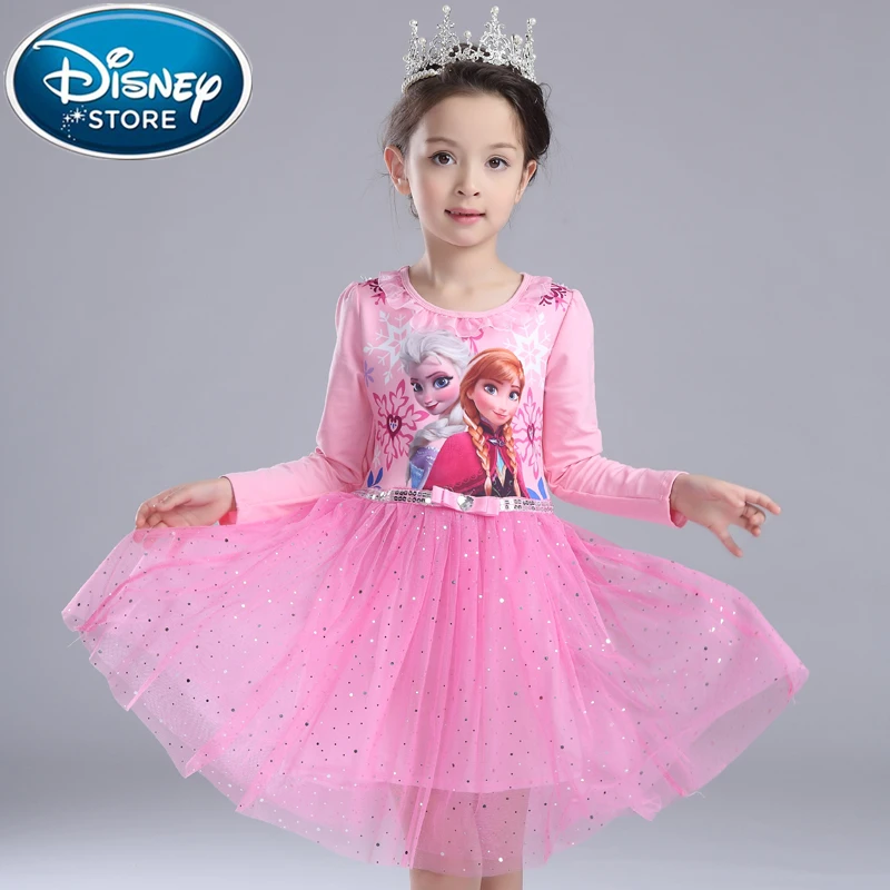 Платье детское Disney холодное сердце Эльза Белоснежка Тюлевая принцесса день