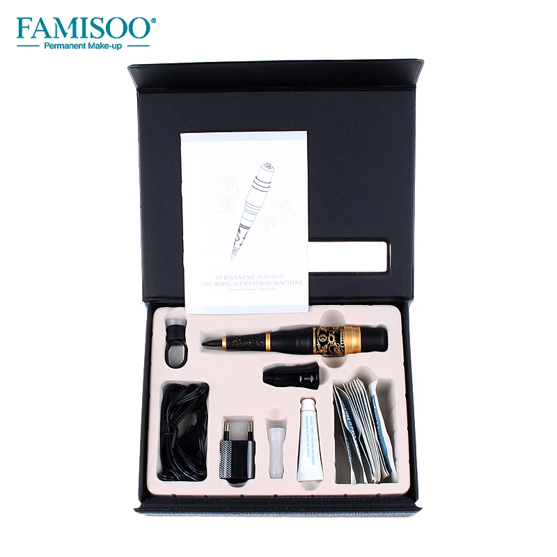 1 полный комплект дракон Перманентный макияж ручка большой источник Питания