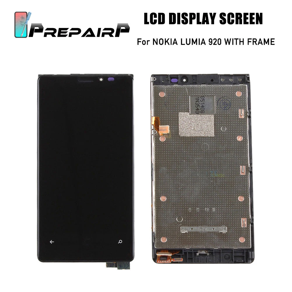 PrepairP ЖК дигитайзер для Nokia lumia 920 экран сенсорный сборка NOKIA LUMIA экран|Экраны