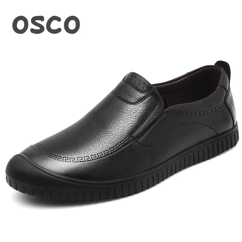 OSCO/мужские лоферы сезон весна-лето повседневная мужская обувь в деловом стиле