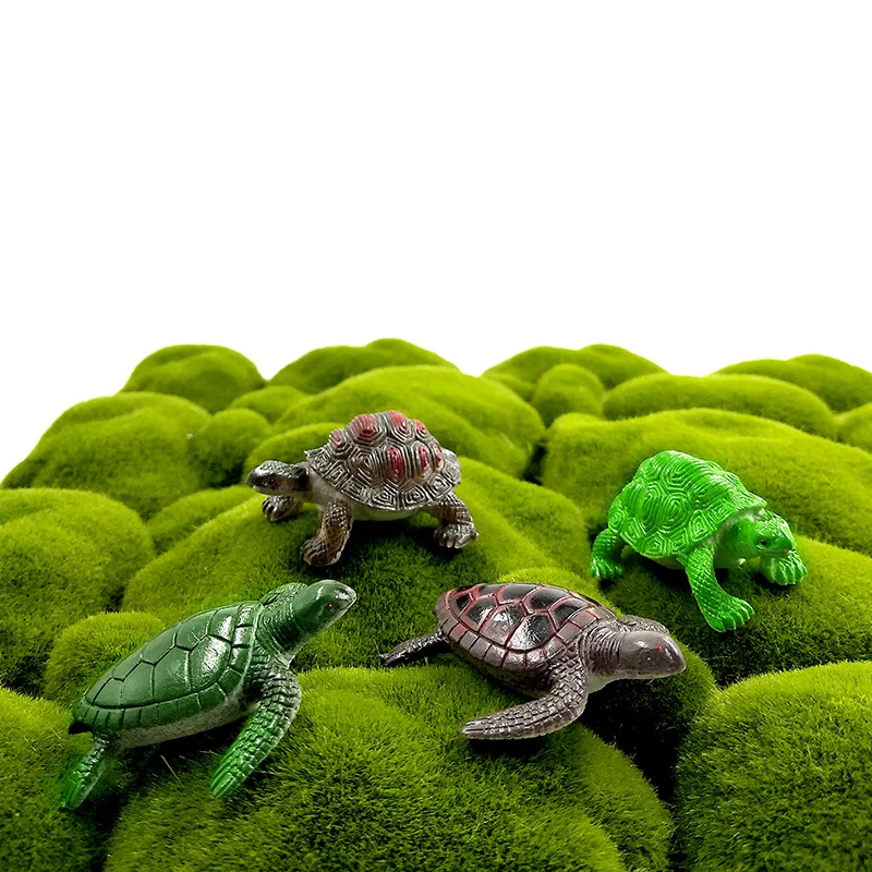 12 шт. морская черепаха фигурка животное модель бонсай для домашнего декора