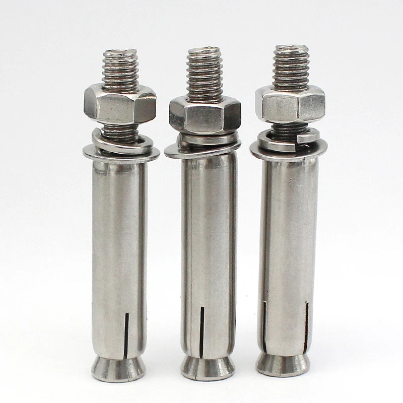 Аутентичный 304 Болт расширения из нержавеющей стали винт pull blasting M6 M8 M10 M12 M16 M20 |