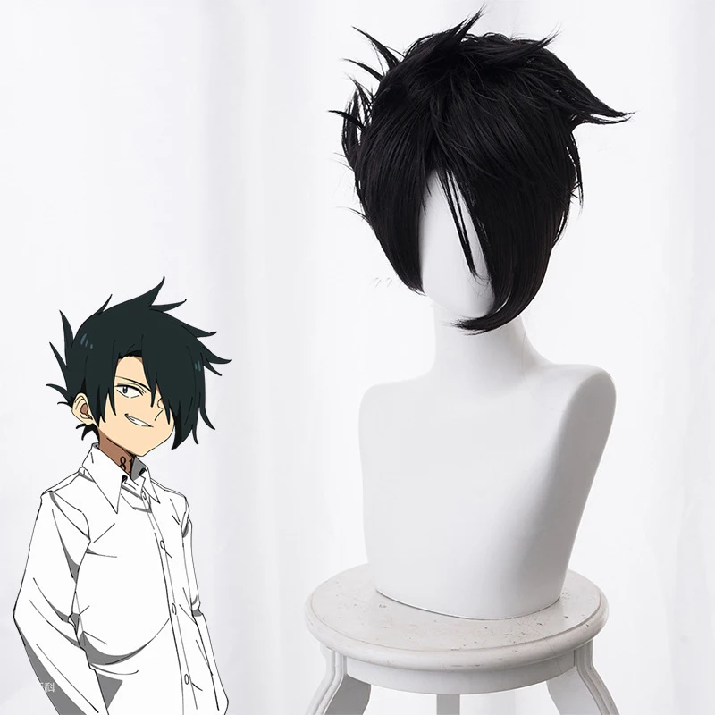 The Promised Neverland Wig Ray Cosplay For Men Halloween Carnival Party | Тематическая одежда и униформа