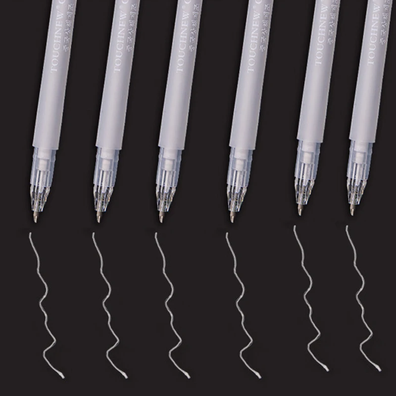 0 8 мм хайлайнер эскиз маркеры белая краска маркер ручка Белый Цвет гелевая для