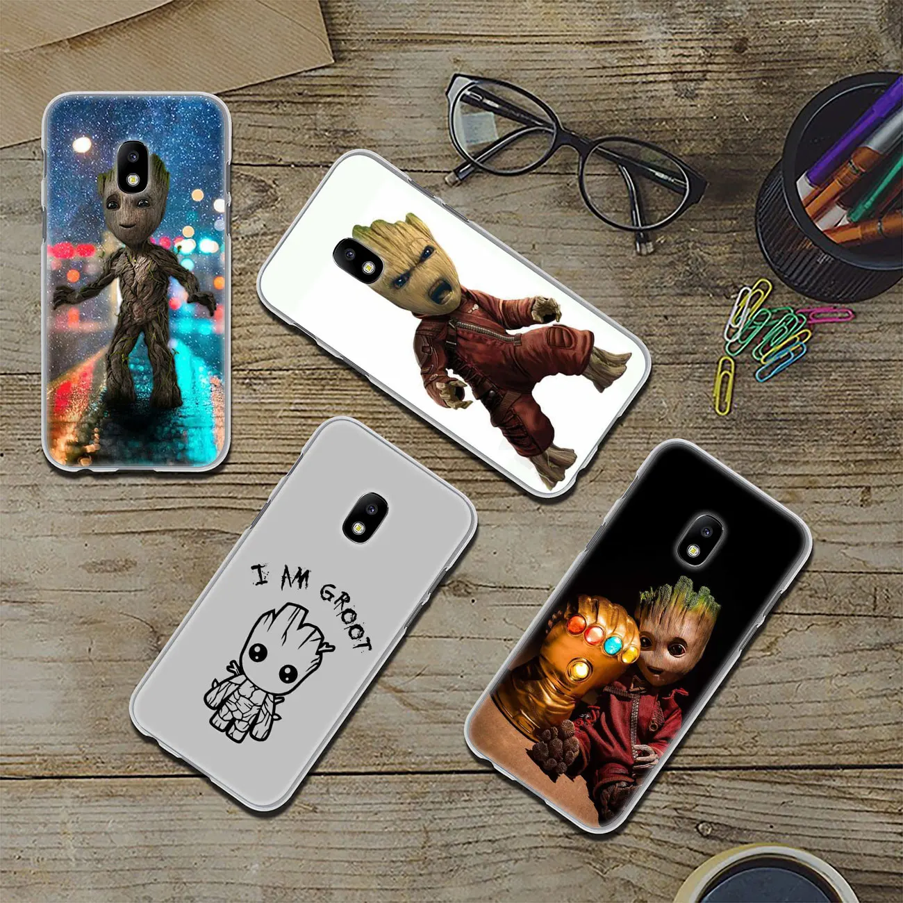 Стражи Галактики Galaxy с героями комиксов Марвел, чехол для телефона для samsung Galaxy J8 J7 Duo J6 J5 J4 Plus J2 J3 Prime