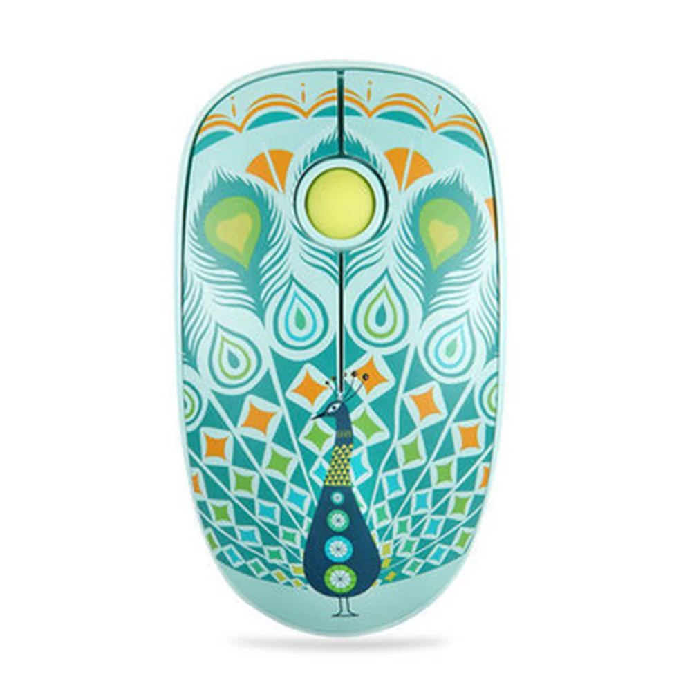 3 Милая мультяшная Беспроводная Бесшумная мышь 1000 dpi эргономичная оптическая компьютерная мышь универсальная компьютерная мышь для ноутбука ПК - Цвет: 3