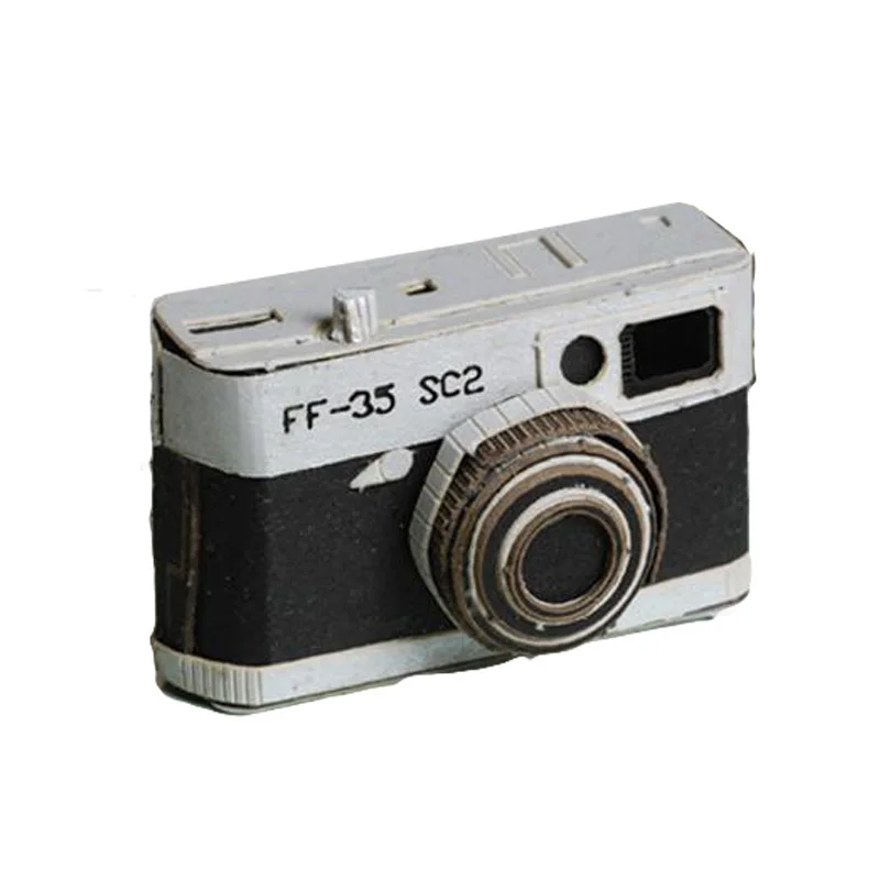 Бумажная модель для скрапбукинга сделай сам камеры оригами Накамура де харуки