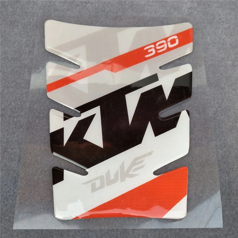 Мотоцикл 3D Смола Высокое качество Поднятый топливный бак Pad Protector Наклейка для KTM 390 DUKE универсальный чехол Крышка бака