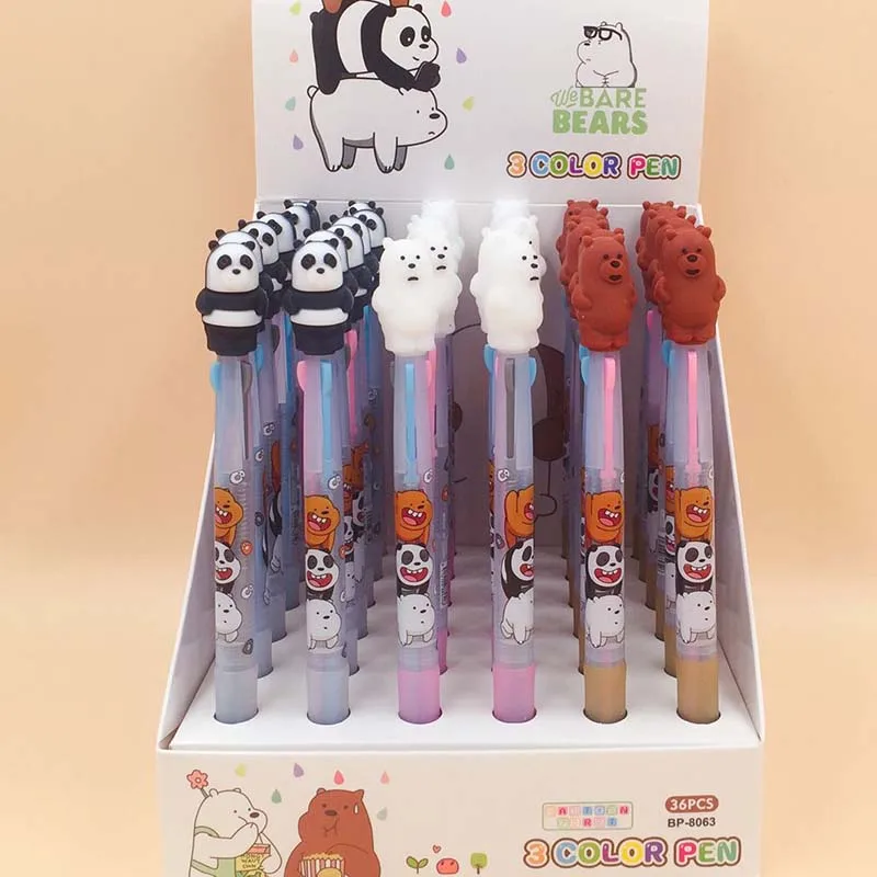 1 шт 3 цвета Doraemon шариковая ручка мультфильм животных шариковые ручки материал Escolar офисные школьные принадлежности для письма - Цвет: J 1 piece