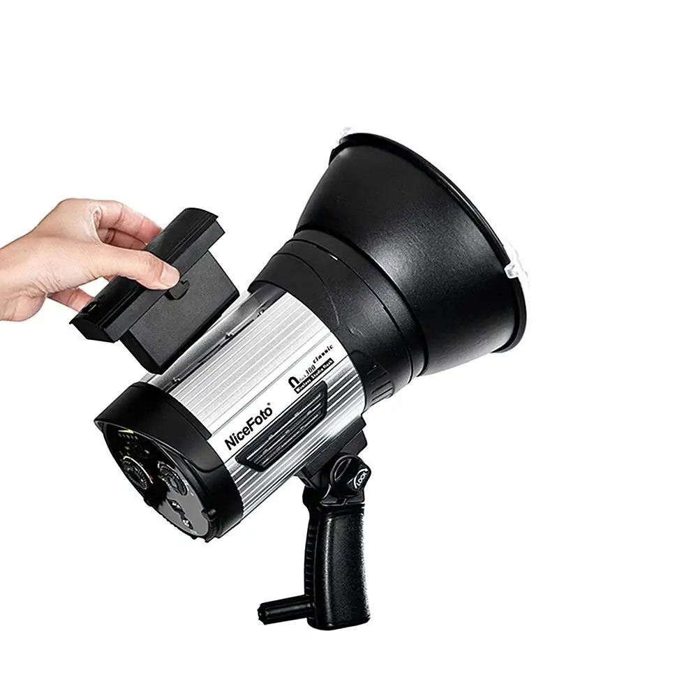 NiceFoto N-flash 300 300Ws HSS 1/8000 s Беспроводная студийная стробоскопическая вспышка с креплением Bowens со встроенным аккумулятором cd50