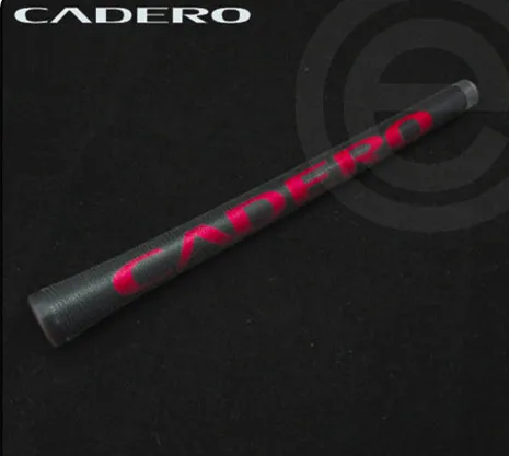 Новые 8 шт. CADERO 2X2 AIR NER Кристальные стандартные ручки для гольфа прозрачные Клубные ручки 10 цветов доступны с мягким материалом - Цвет: Black-red