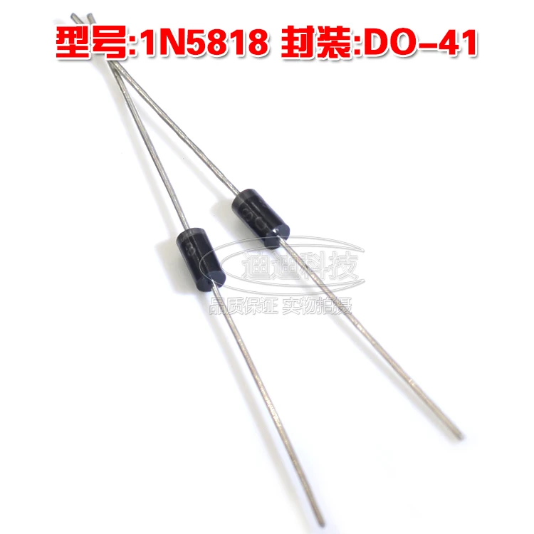 

New 1N5818 DO-41 Schottky Rectifier Diode Output 30V 1A 1n5818 do-41