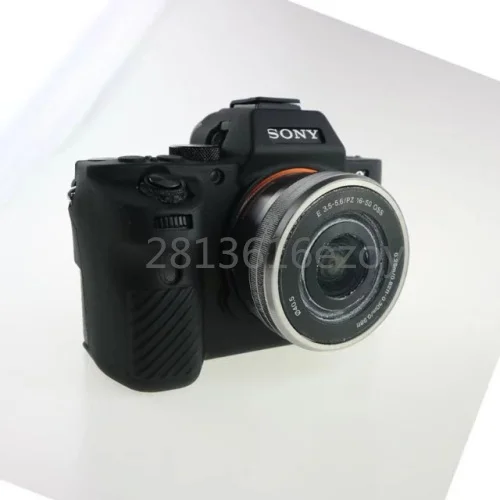 Мягкий силиконовый Камера чехол для Sony A7 II a7ii A7R Mark 2 резиновая тела защитный чехол кожи a72 a7s2 a7r2 m2