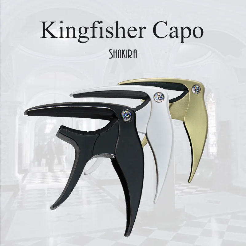 Гитара каподастр Kingfisher быстросменный зажим клавиша акустическая модель сплав