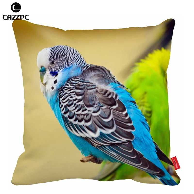 Цветной длиннохвостный попугай на ветке дерева принт автомобиля декоративные