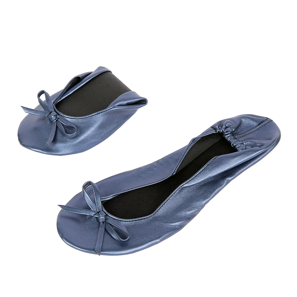 Женская обувь на плоской подошве балетки складные туфли для свадебной