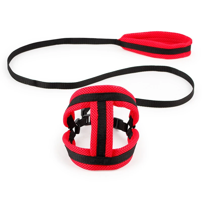JCPAL Pet Dog Cat Harness Soft Breathable Air Nylon Mesh Puppy Red Orange Blue For Small Medium Large | Дом и сад