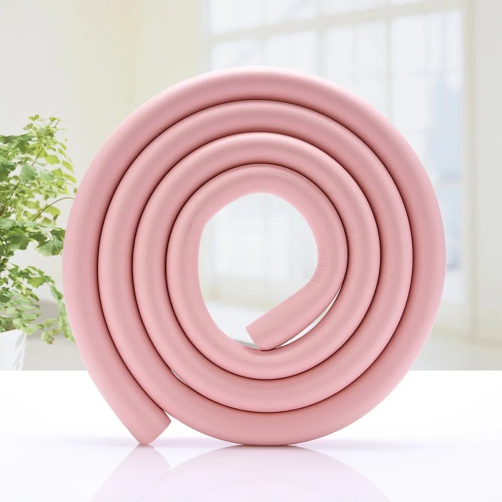 Pink 2 м u-образная защита для детей, детская настольная мебель, защитный уголок, защита для детей, широкая подушка, краш-бар - Цвет: Pink