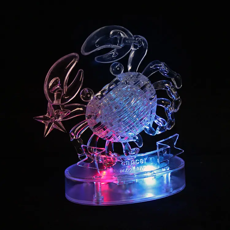 Головоломка Kidpower счастливого времени 3D гороскоп Стрелец Скорпион игра