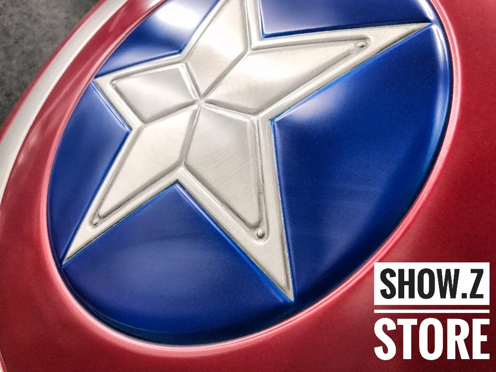 [Магазин Show.Z] [Metal Made] Show.Z Captain America металлический щит для косплея коллекционный