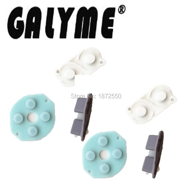 Оптовая продажа 3 шт./лот новые клавишные накладки подходят для GBNintendo GBO DMG GBP GameboyGB