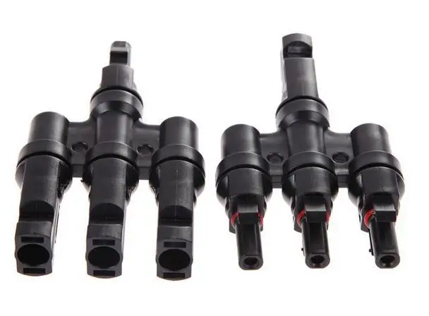 1 пара T образные солнечные соединители 3 в 1|connector f|connector waterproofconnector solar |