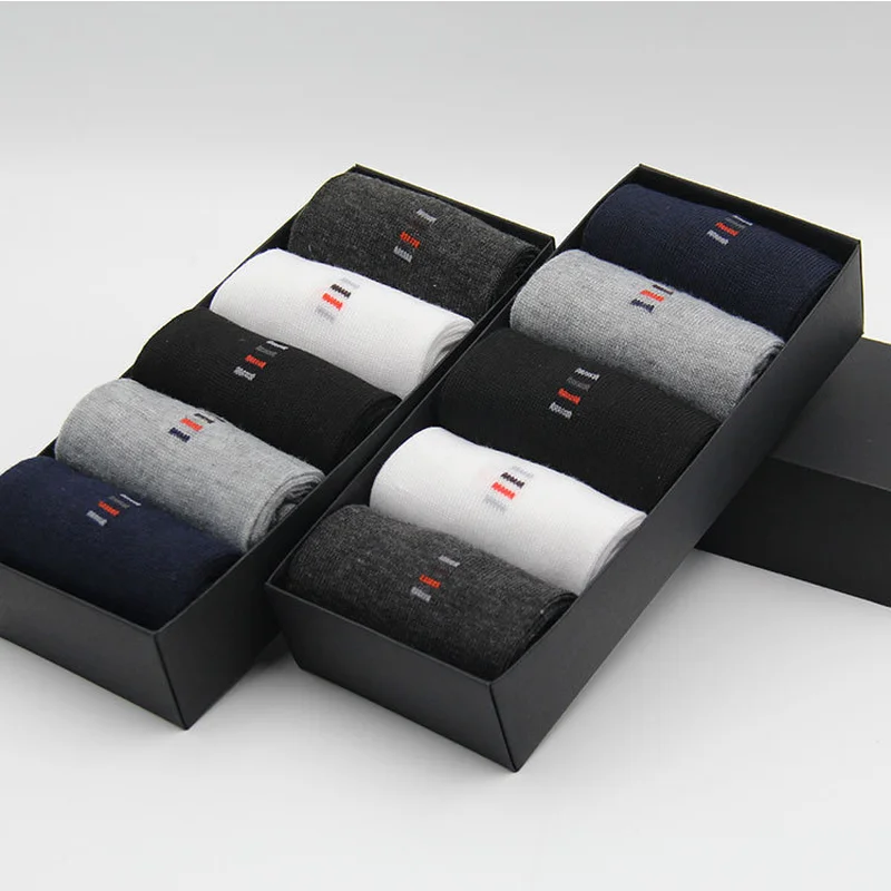 Хлопковые носки хип хоп зимние счастливый подарок для мужчин модные команды