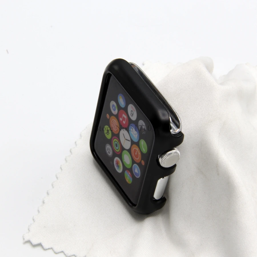 Роскошный Жесткий чехол из поликарбоната для Apple Watch 4, 5, 40 мм, 44 мм, серия 3, 2, 1, 42 мм, 38 мм, защитный чехол-бампер для iWatch Band Shell