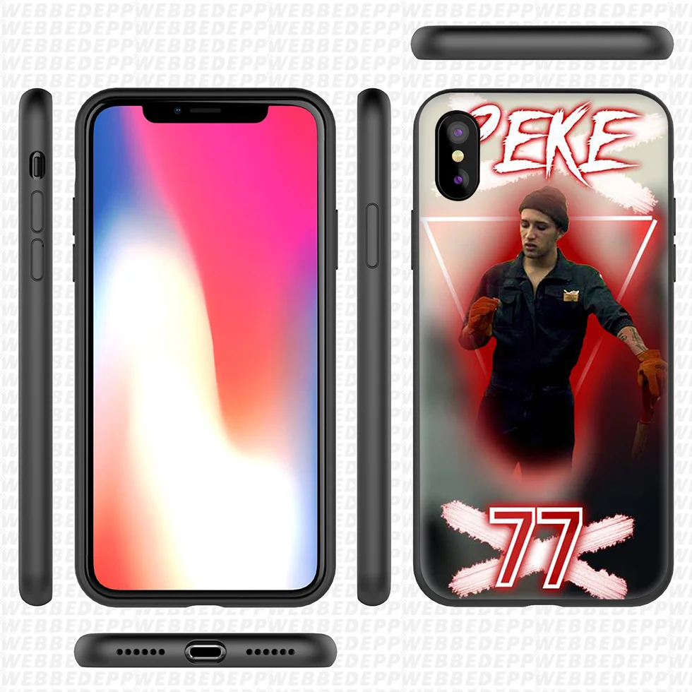 WEBBEDEPP Neo Pistea Рэппер Xanax Мягкий силиконовый чехол для iPhone 11 Pro Xr Xs Max X или 10 8 7 6 6S Plus 5 5S