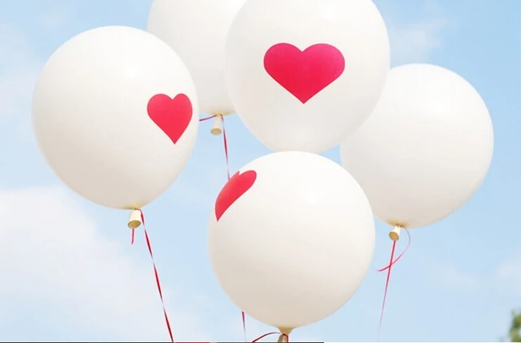 50 шт./лот воздушный шар I LOVE YOU для свадебной вечеринки, рождественские свадебные украшения, латексные гелиевые воздушные шары для церемонии любви