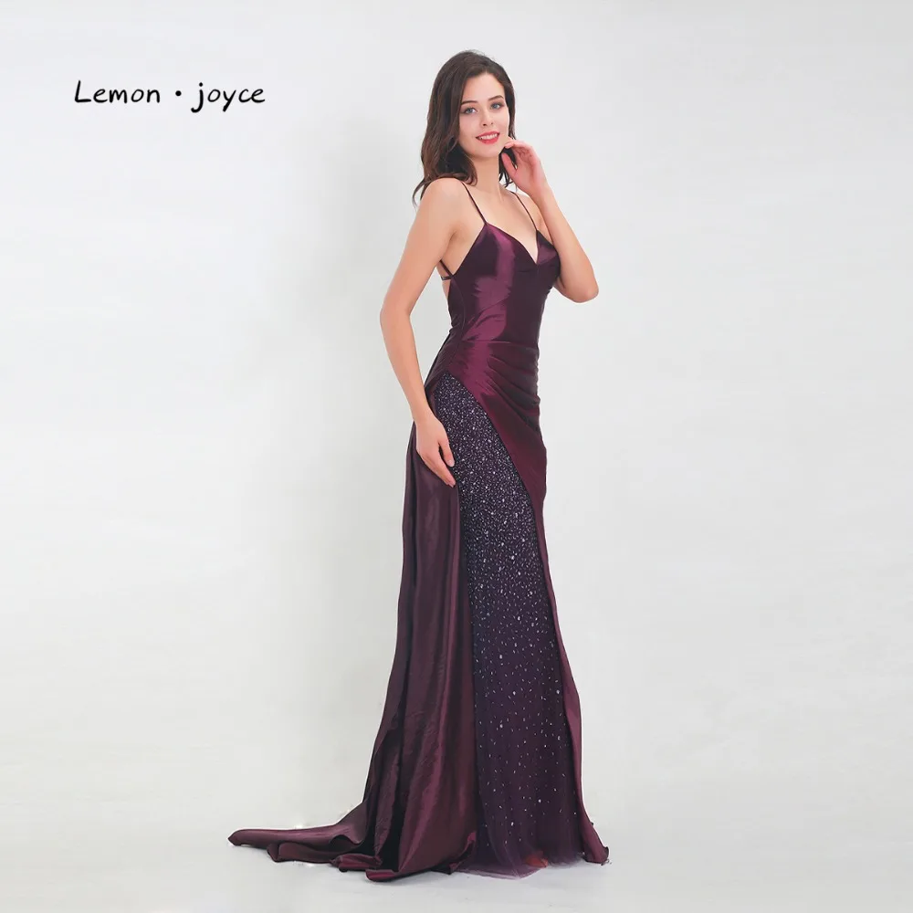 Женское вечернее платье без рукавов с V образным вырезом|Вечерние платья| |