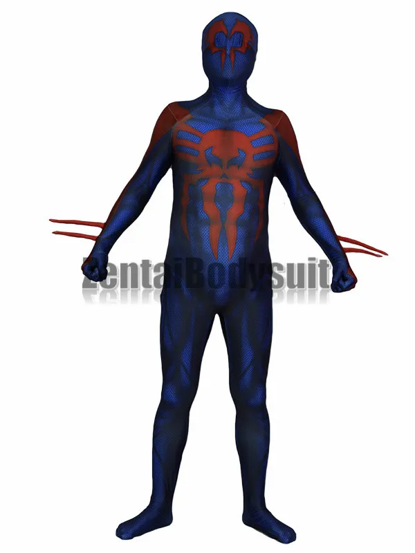 Костюм Человека паука с 3D принтом 2099 костюм косплей на Хэллоуин зентай|zentai suit|costume